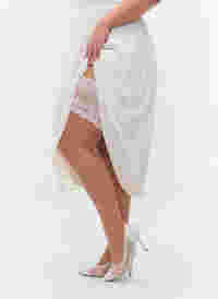 Selvsiddende strømper med blondekant i 20 denier, Nude w. Star White, Model