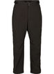 Softshell bukser med justerbar velcro, Sort, Packshot image number 0