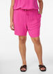 Shorts med lommer og elastik i taljen, Lyser&oslash;d, Model image number 0