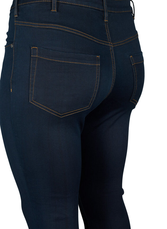 Super slim Amy jeans med h&oslash;j talje, Tobacco Un, Packshot image number 3