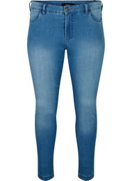 Slim fit Emily jeans med normal talje, Light blue