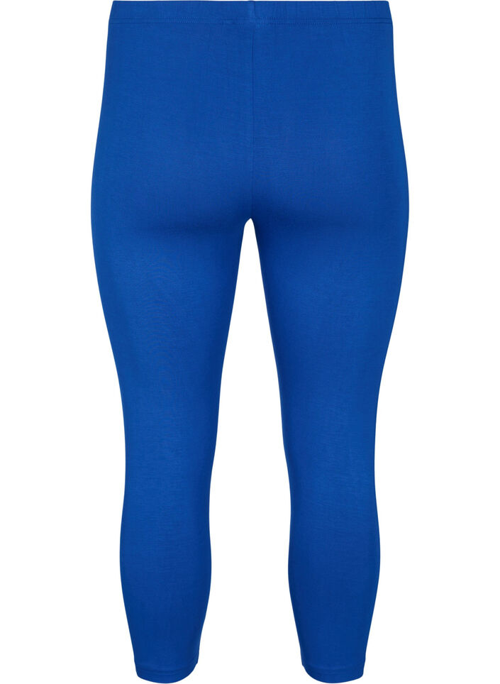 Basis 3/4 leggings i viskose , Bl&aring;, Packshot image number 1
