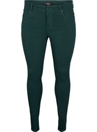 Slim fit bukser med lommer, Gr&oslash;n