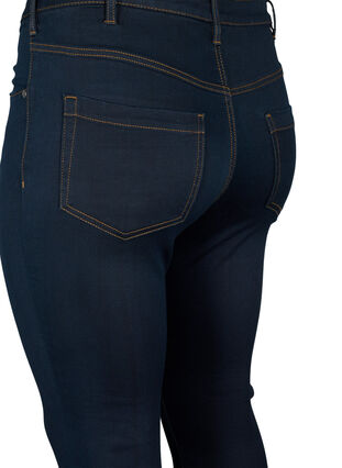 Super slim Amy jeans med høj talje, Tobacco Un, Packshot image number 3