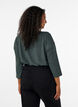 Jerseybluse med 3/4 &aelig;rmer, Gr&oslash;n, Model image number 2