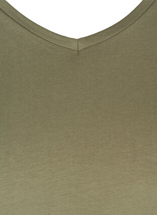 Basis t-shirt, Deep Lichen Green, Packshot image number 2
