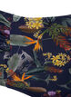 Højtaljet bikini underdel med blomsterprint, Night Sky Flower, Packshot image number 2