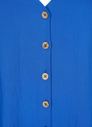 Viskose bluse med knapper og v-hals, Surf the web, Packshot image number 2