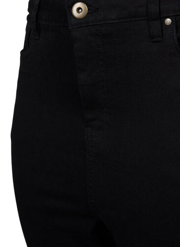 Ekstra højtaljede Bea jeans med super slim fit, Black, Packshot image number 2