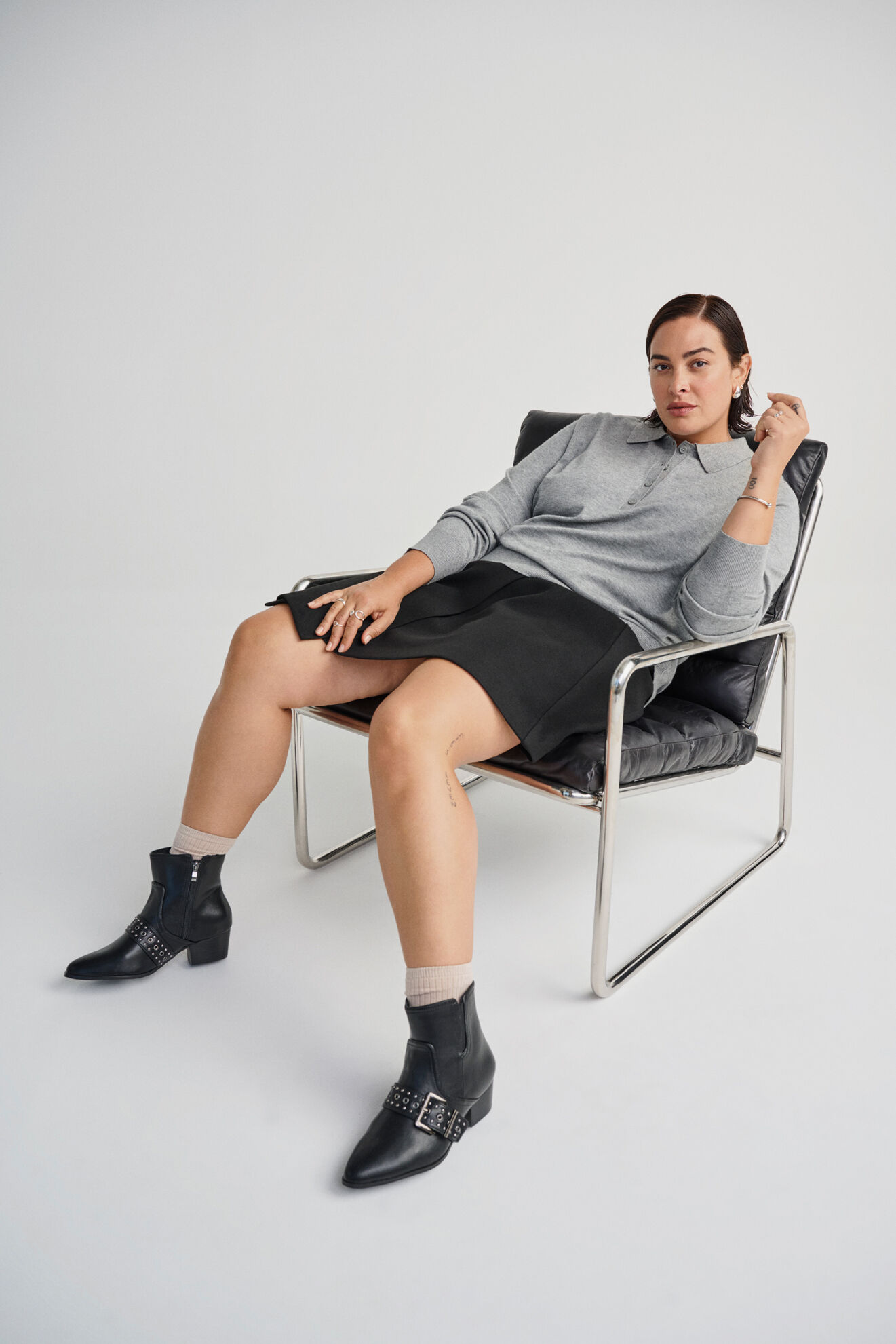 Ankelst&oslash;vle med sp&aelig;nde, , Model