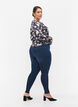 Jeggings i bomuldsblanding, Dark blue denim, Model image number 1
