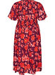 Kjole med smock og blomsterprint, Lilla, Packshot image number 1