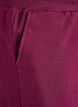 Sweatpants med lommer, Mørk Bordeaux, Packshot image number 2