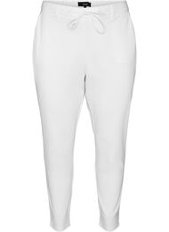 Cropped Maddison bukser, Hvid
