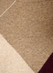 Strikbluse med harlekinm&oslash;nster, Brun, Packshot image number 2