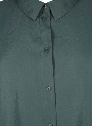Langærmet skjorte i TENCEL™ Modal , Dark Forest, Packshot image number 2