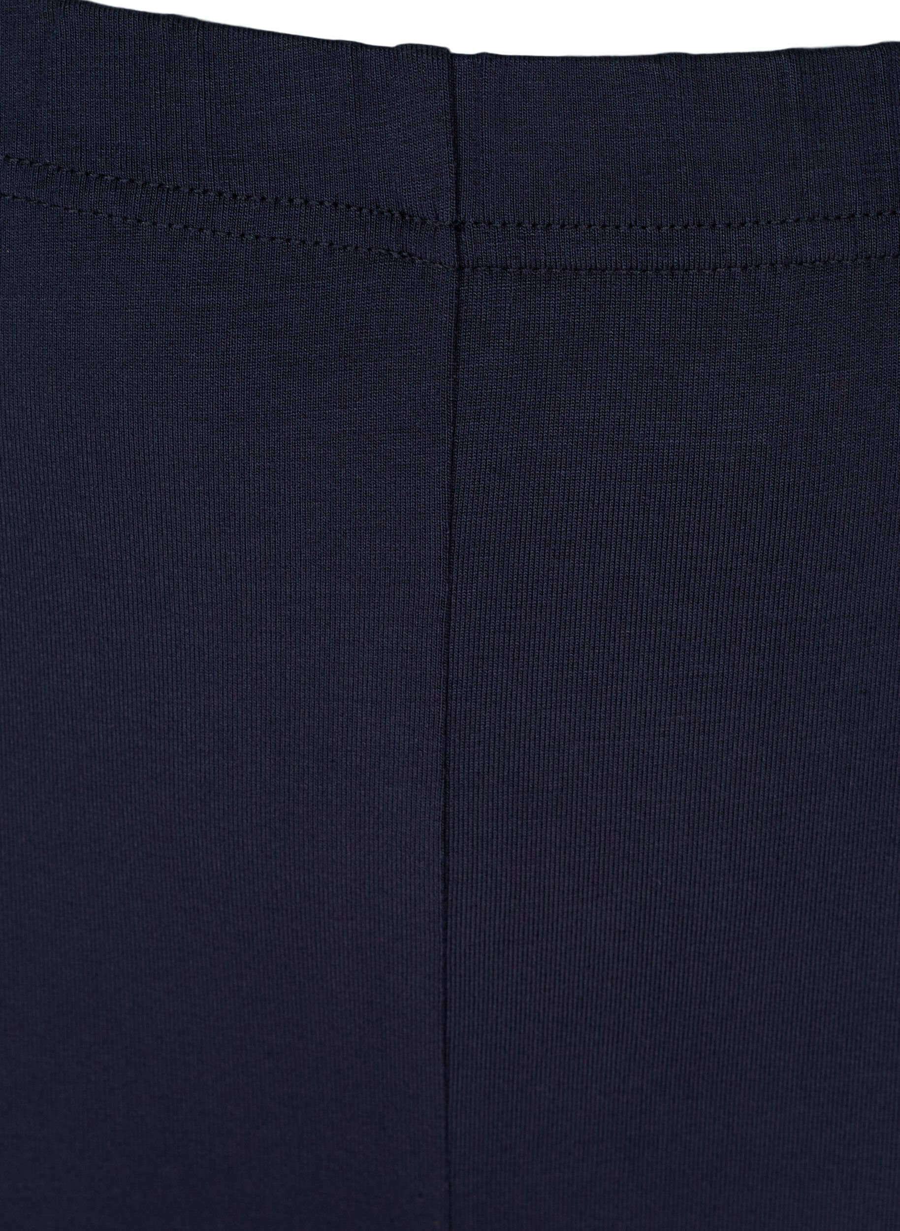 Zizzi Basis 3/4 leggings, Night Sky, Packshot image number 2