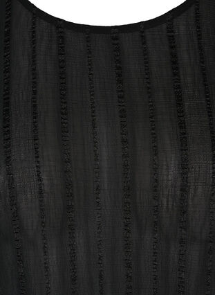 Langærmet bluse med smock, Black, Packshot image number 2