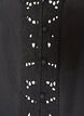 Skjortebluse med broderie anglaise, Sort, Packshot image number 2