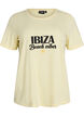 T-shirt med motiv, Gul, Packshot image number 0