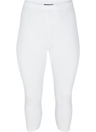Basis 3/4 leggings, Bright White
