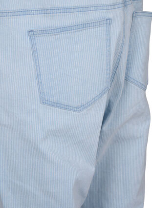 Stribede denim overalls, L. Blue Denim Stripe, Packshot image number 4