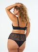 Blonde-bh med vatterede sk&aring;le, Sort, Model image number 2