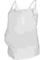 Graviditets top med ammefunktion, Bright White