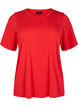 T-shirt i TENCEL™ Modal med rund hals, Rød, Packshot image number 0