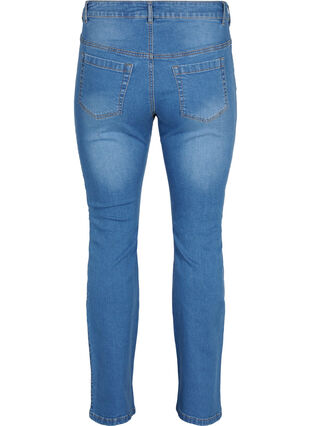 Højtaljet Ellen bootcut jeans, Light blue, Packshot image number 1