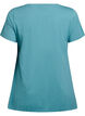 T-shirt med rund hals og A-facon, Gr&oslash;n, Packshot image number 1