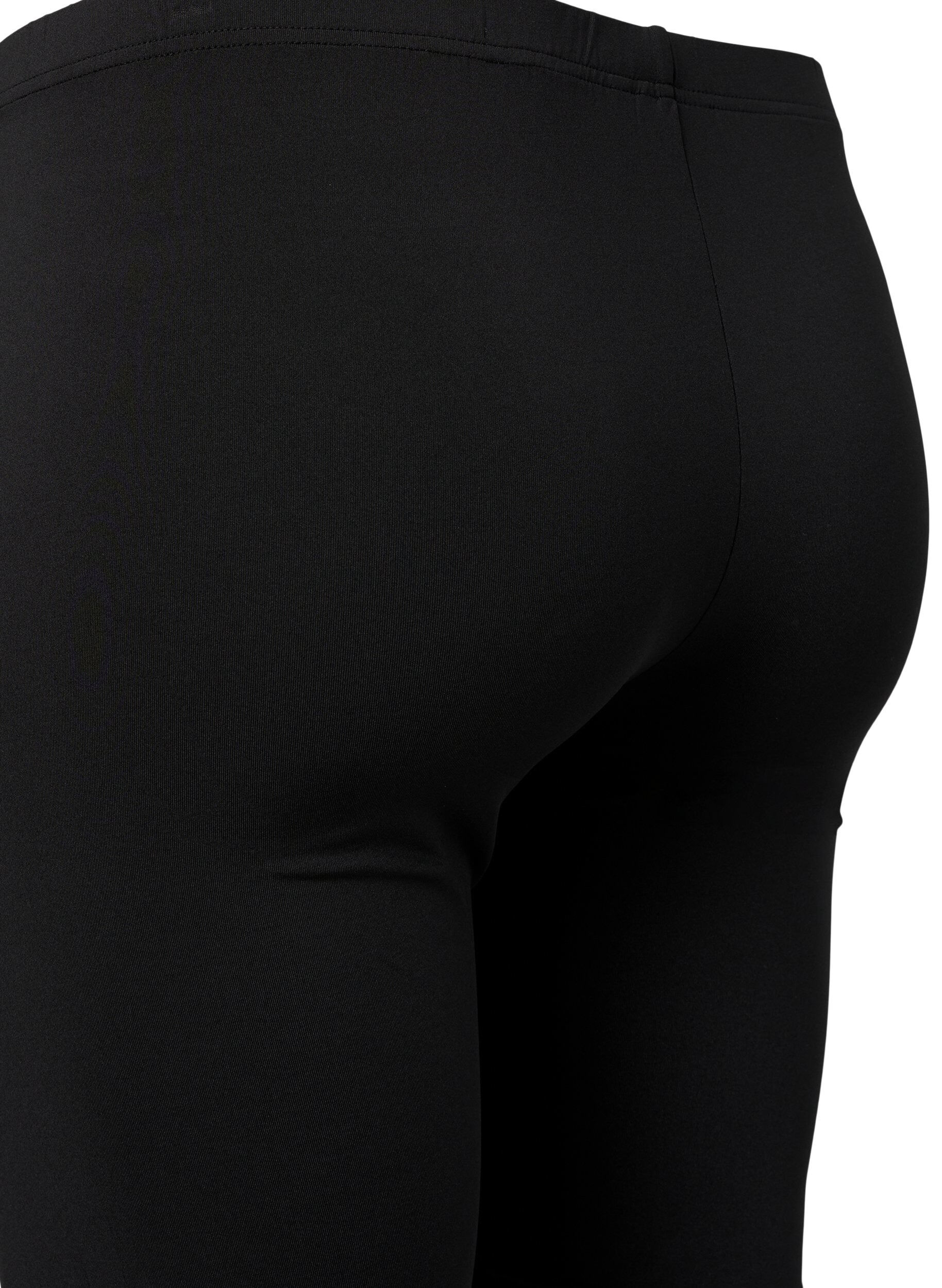 Zizzi 2-pak cykelshorts, Sort, Packshot image number 3
