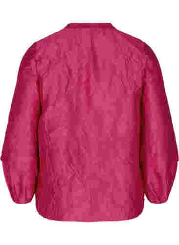 Struktureret jakke med v-udskæring, Love Potion, Packshot image number 1