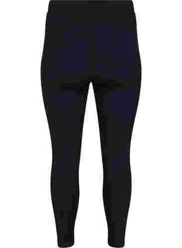7/8 tights med lommer og justerbar snøre, Black, Packshot image number 1