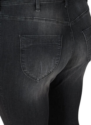 Amy jeans med slid detaljer, Grey Denim, Packshot image number 3