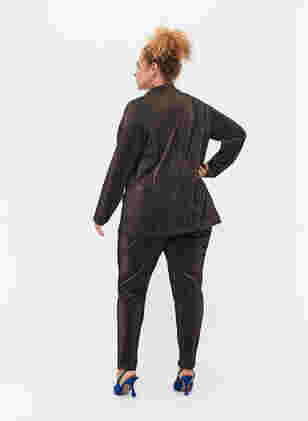 Maddison bukser med glimmer, Black w. Lurex, Model