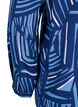 FLASH - Langærmet bluse med print, Medieval Blue AOP, Packshot image number 3