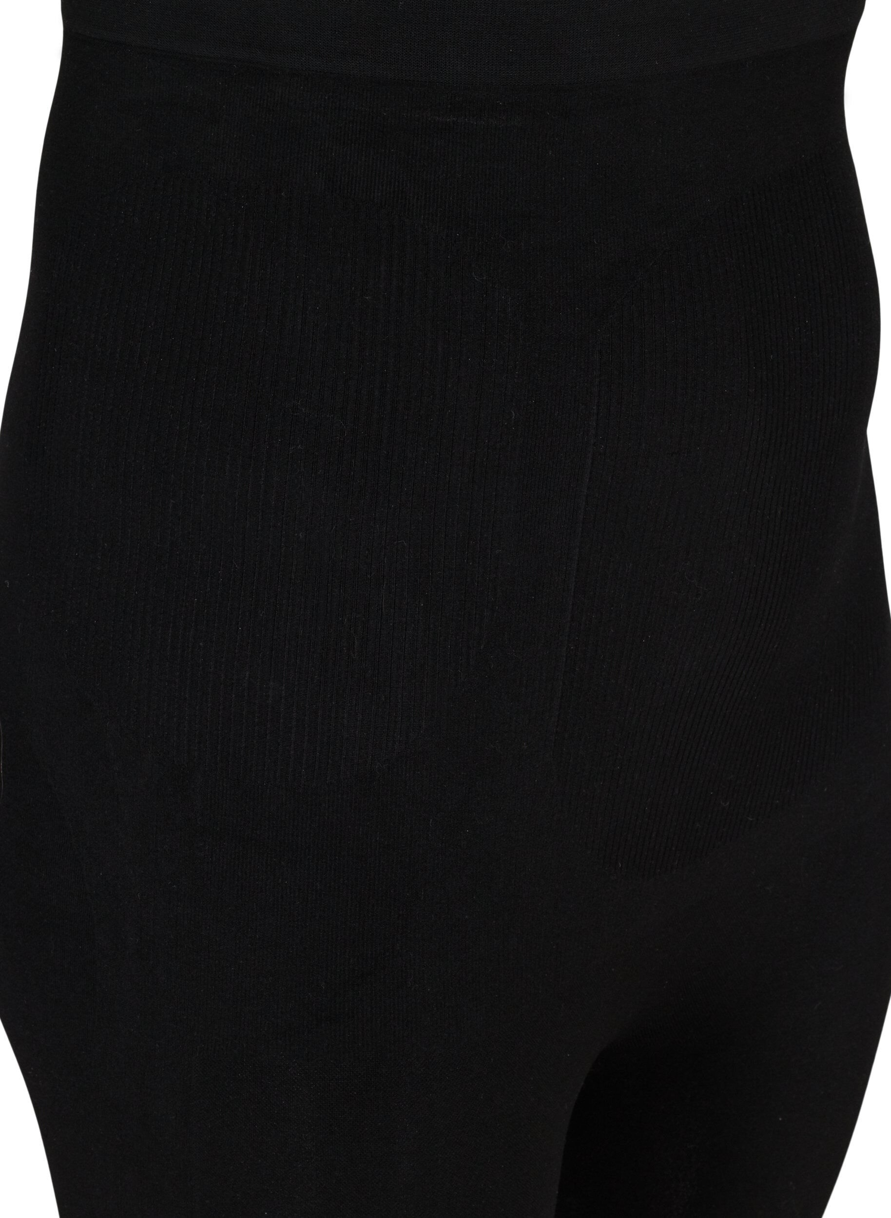 Zizzi Shapewear leggings med h&oslash;j talje, Black, Packshot image number 2