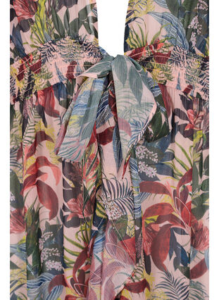 Strand kimono med print, Palm Print, Packshot image number 2