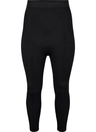 Shapewear leggings med høj talje, Black, Packshot image number 0