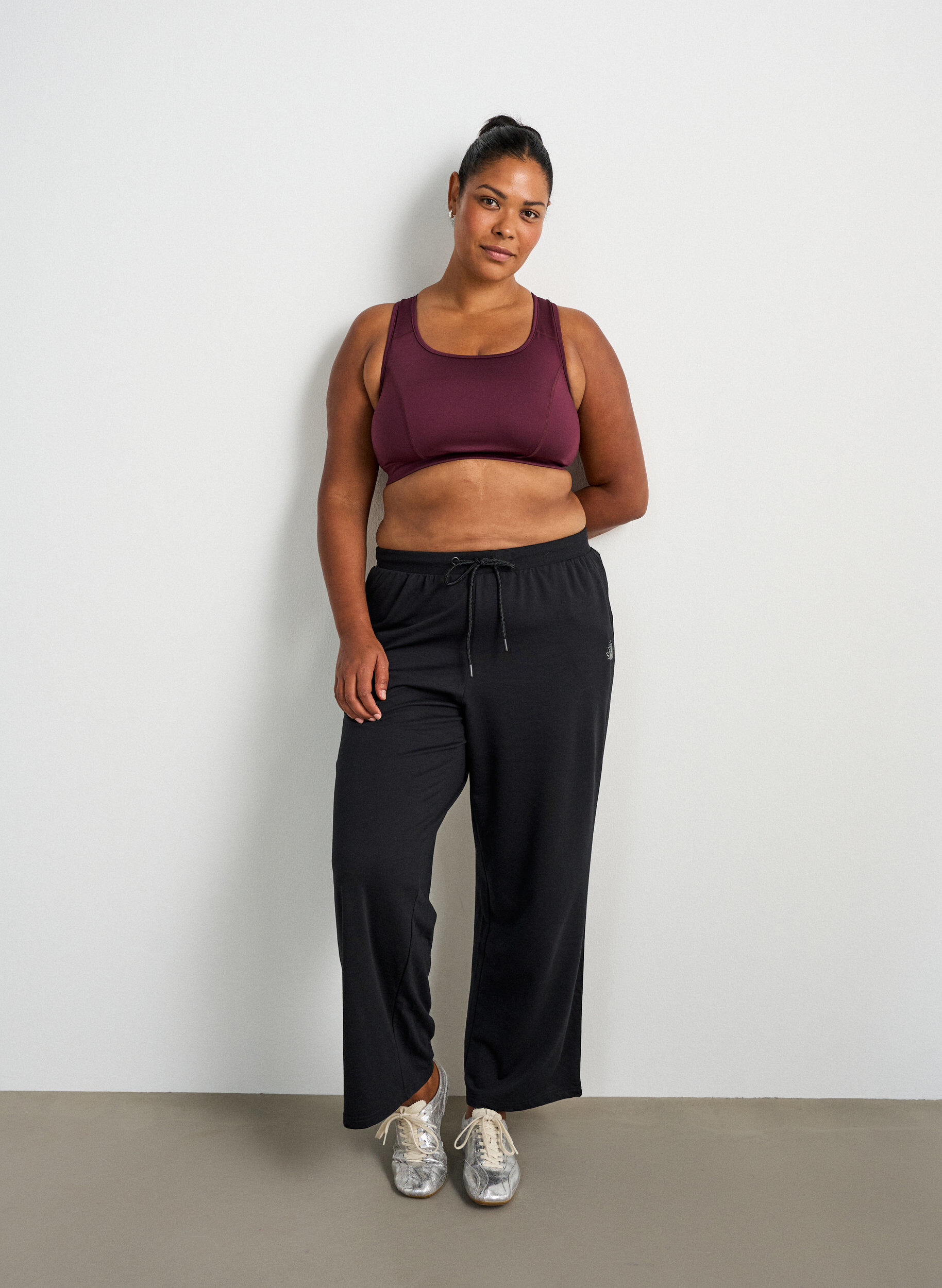ZizziSports-bh med racerback, R&oslash;d, Model image number 1