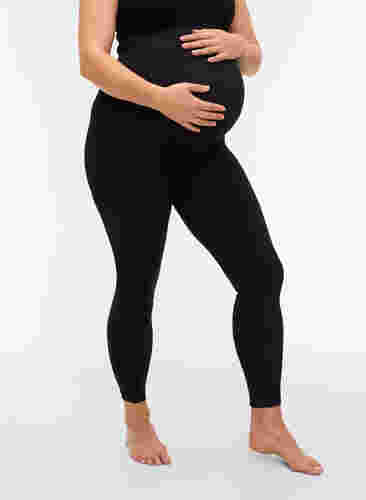 Seamless graviditets leggings , Black, Model image number 1