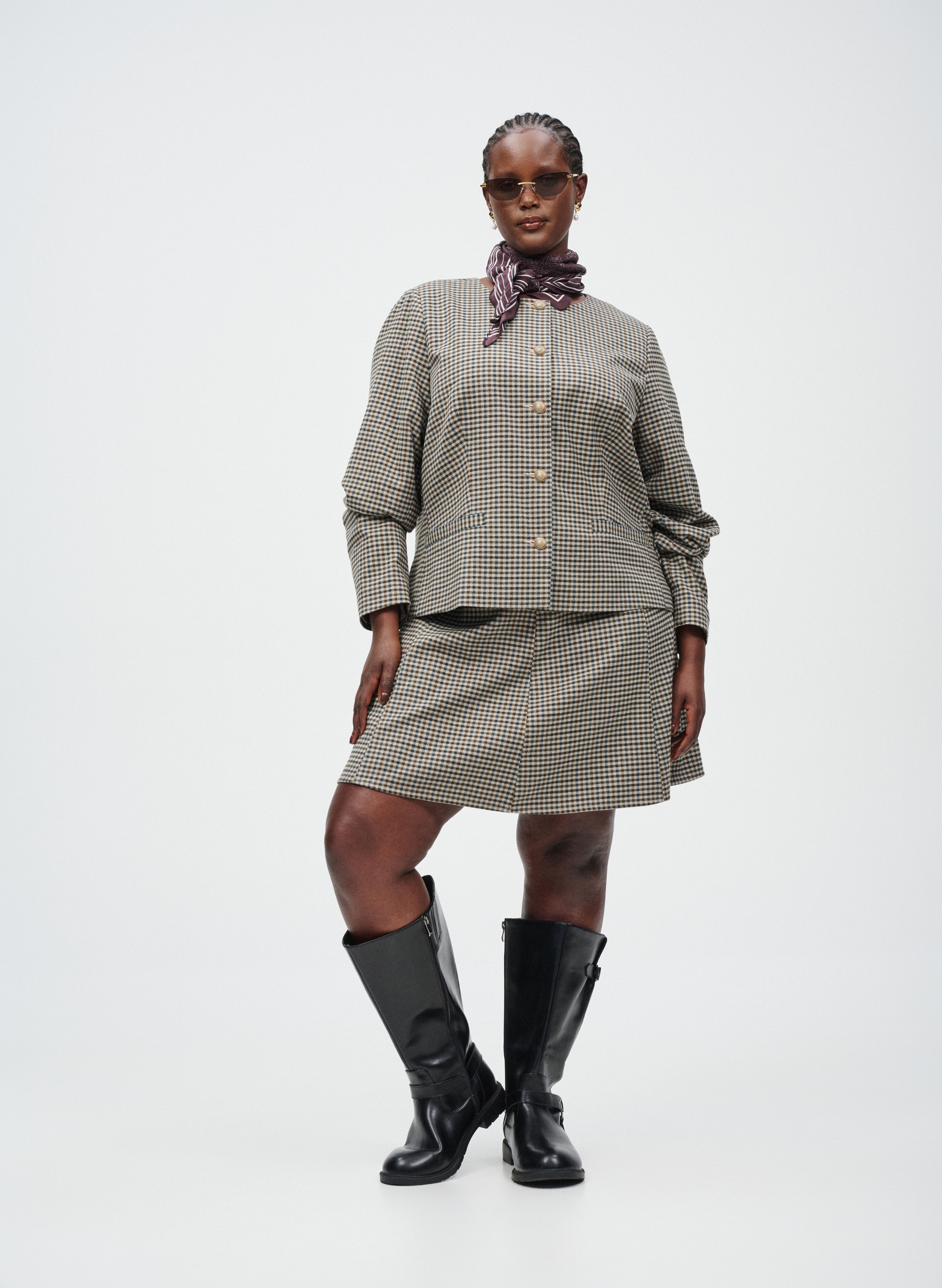 Zizzi Matchende s&aelig;t med detaljer, , Model