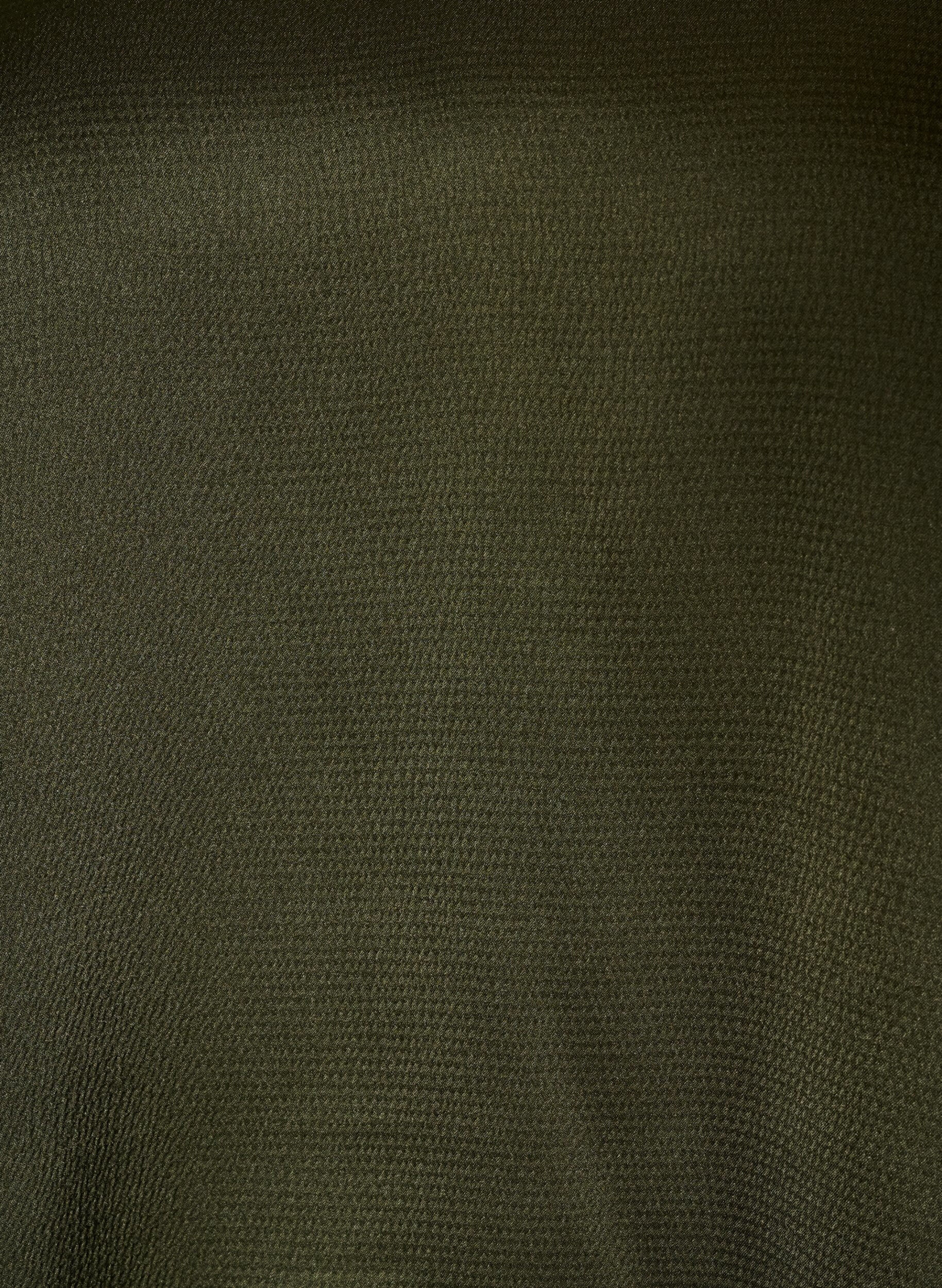 ZizziBluse med skjortekrave og V-hals, Gr&oslash;n, Packshot image number 2