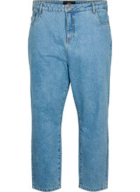 Cropped Mille jeans med høj talje