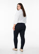 Leggings i bomuld med foer, Sort, Model image number 2