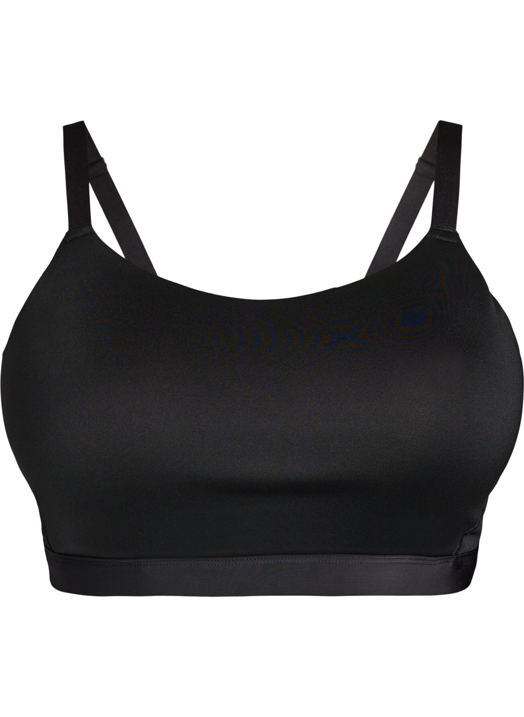 ZizziSports-bh med let vattering, Sort, Packshot image number 0