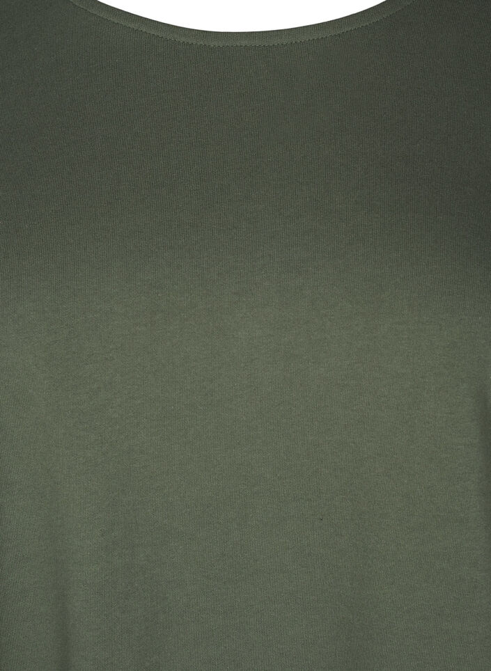 Ballonkjole med lommer, Grøn, Packshot image number 2