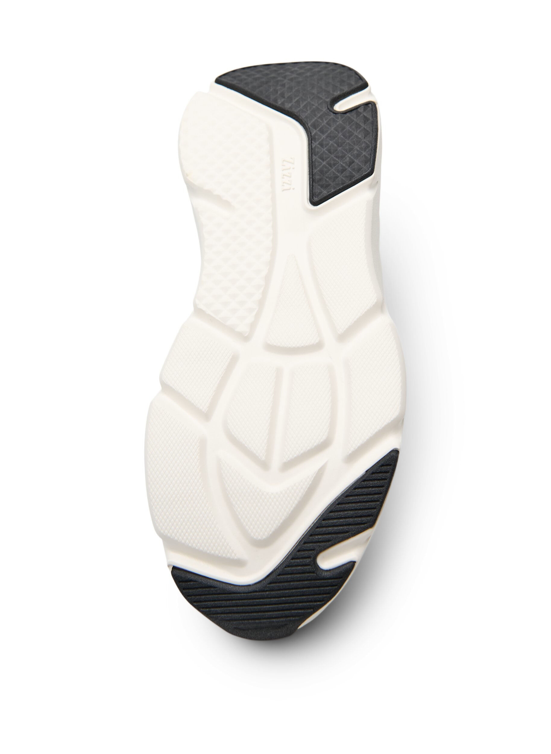 Zizzi Komfort sneakers med st&oslash;dabsorberende s&aring;l, Hvid, Packshot image number 4