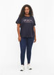 FLASH - T-shirt med motiv, Navy Bl Rose Gold, Model image number 2